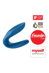 SATISFYER - PARTNER TOY WHALE VIBRATOR STIMOLANTE ENTRAMBI I PARTNER EDIZIONE 2020