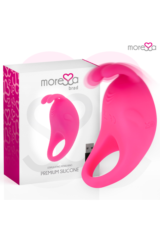 MORESSA - BRAD PREMIUM SILICONE RICARICABILE ROSA