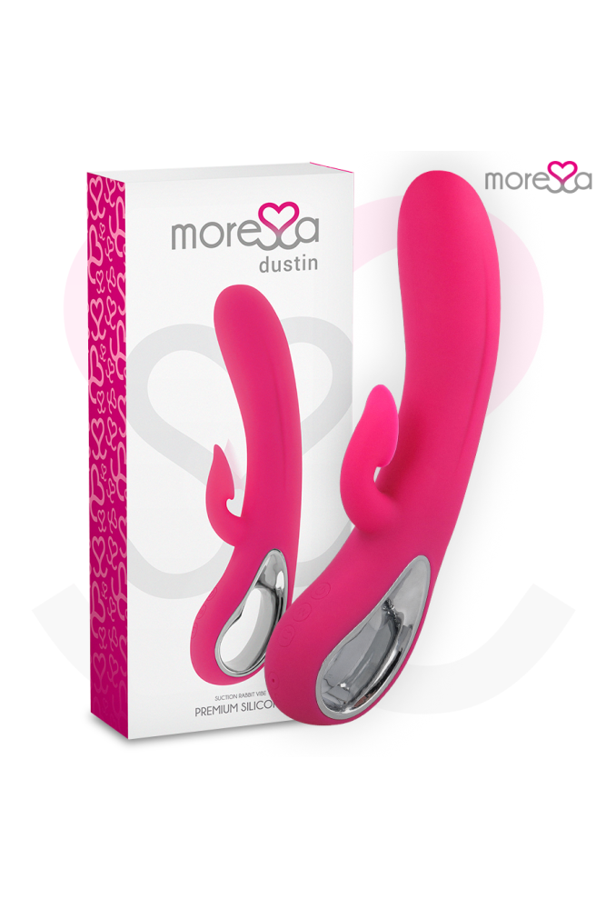 MORESSA - DUSTIN ASPIRAZIONE CLITORIDEA E VIBRAZIONE POTENTE SILICONE PREMIUM RICARICABILE