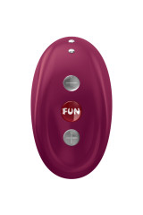 FUN FACTORY - VIBRATORE MEA AIR PULSE ROSSO VINO