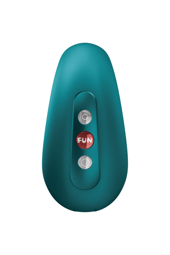 FUN FACTORY - CHERIE DOUBLE AIR PULSE VIBRATORE BOTTIGLIA VERDE