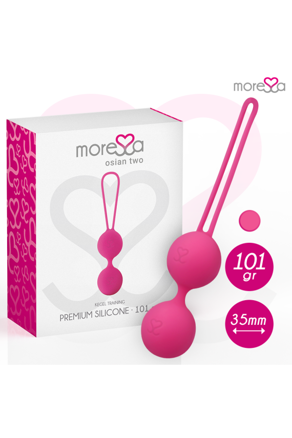 MORESSA - OSIAN DUE SILICONE PREMIUM ROSA
