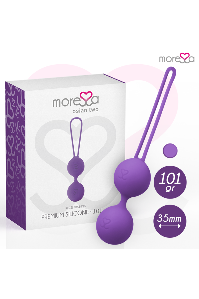 MORESSA - OSIAN DUE SILICONE PREMIUM LILLA