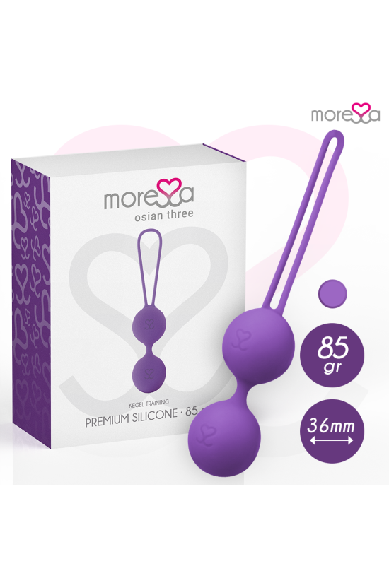 MORESSA - OSIAN TRE PREMIUM SILICONE LILLA