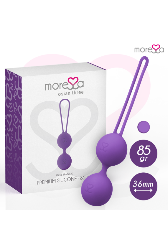 MORESSA - OSIAN TRE PREMIUM SILICONE LILLA