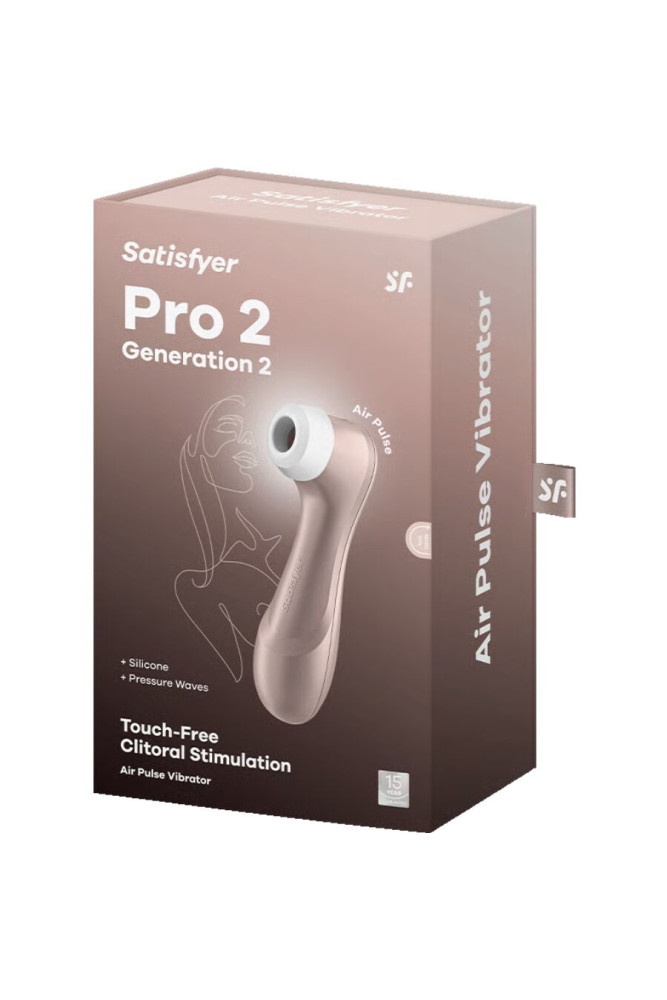 SATISFYER - PRO 2 NUOVA GENERAZIONE VIBRATORE A 2 IMPULSI D'ARIA