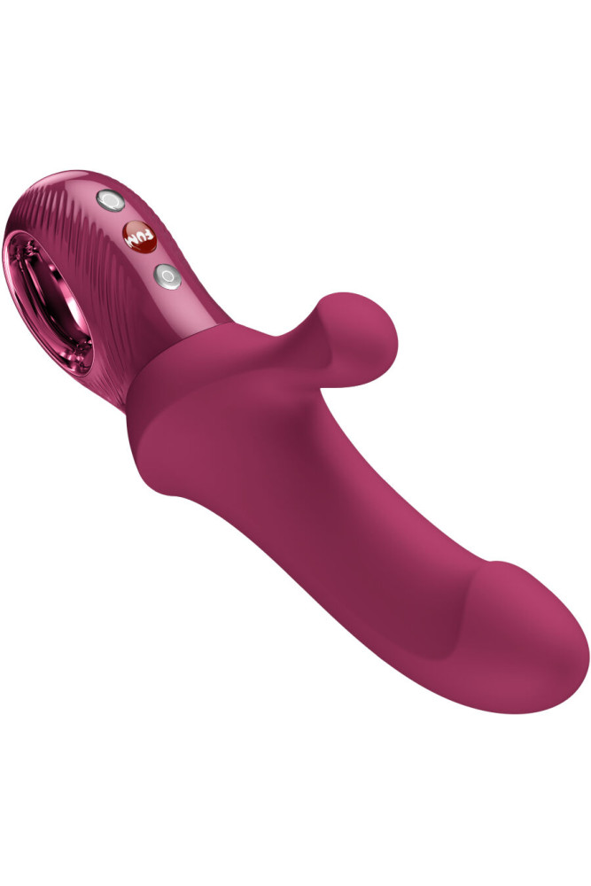 FUN FACTORY - PULSATORI BI STRONIC CURVE THRUSTING RABBIT ROSSO VINO