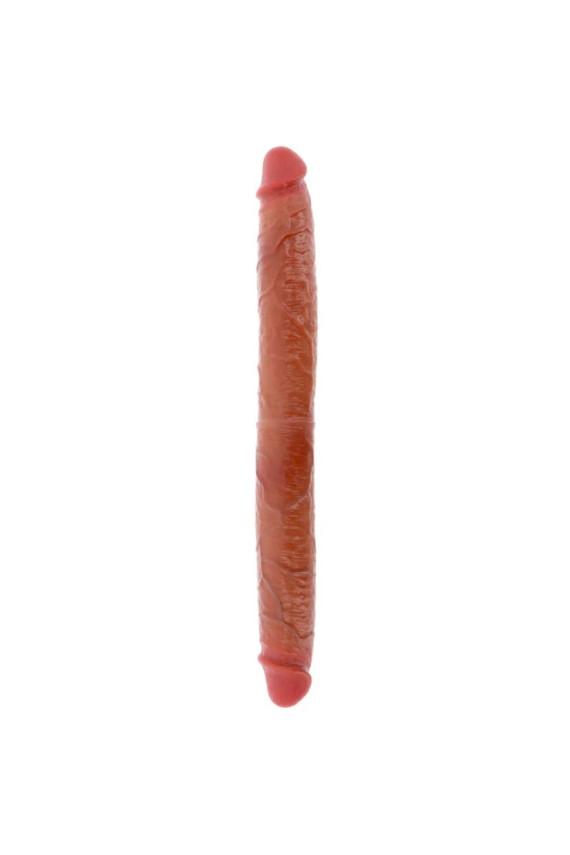 GET REAL - DILDO IN SILICONE A DOPPIA ESTREMITÀ CARAMELLO 46 CM
