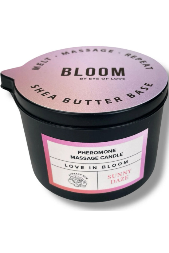 EYE OF LOVE - BLOOM CANDELA DA MASSAGGIO SATIVA SUNNY DAZE 150 ML