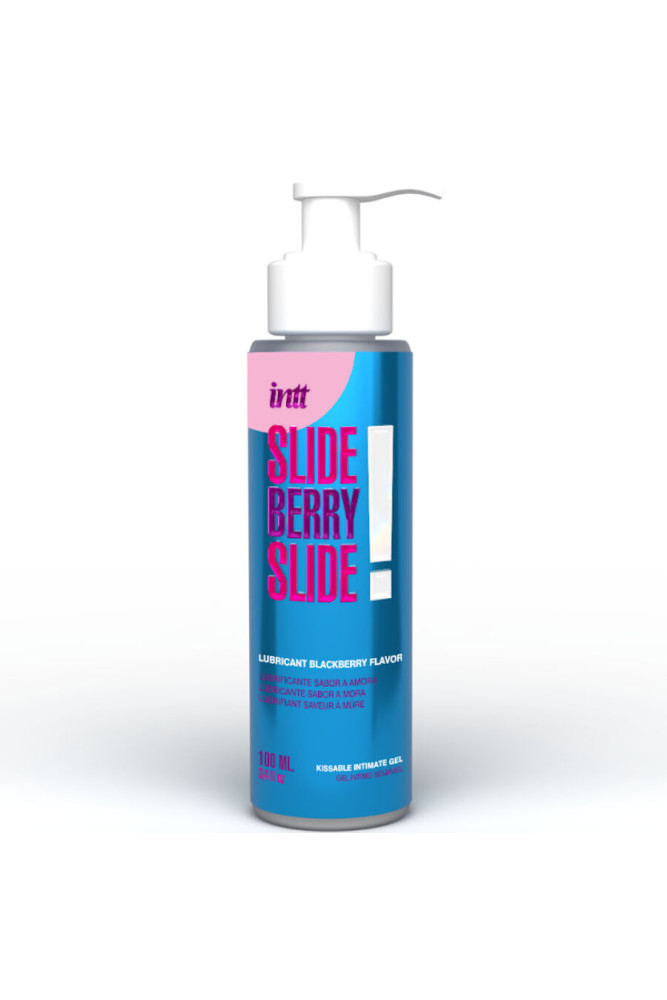 INTT RELEASES - LUBRIFICANTE INTIMO KISSABLE A BASE D'ACQUA AL GUSTO DI MORA 100 ML