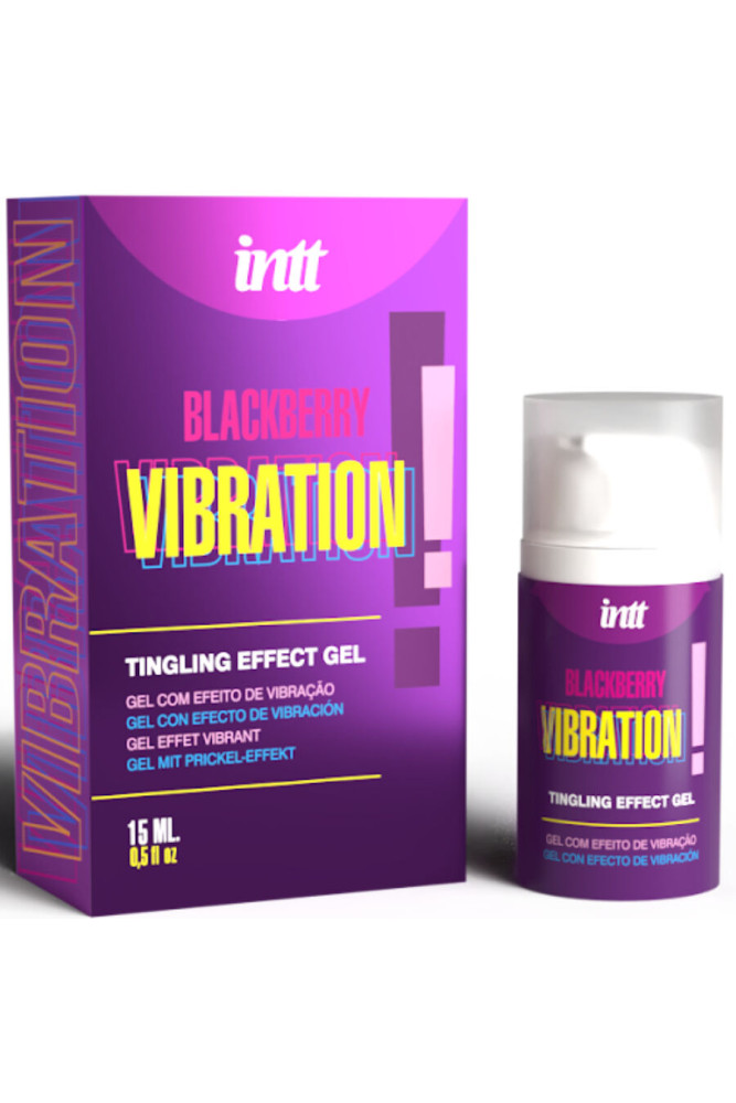 INTT RELEASES - GEL LIQUIDO VIBRANTE GUSTO MORA 15 ML