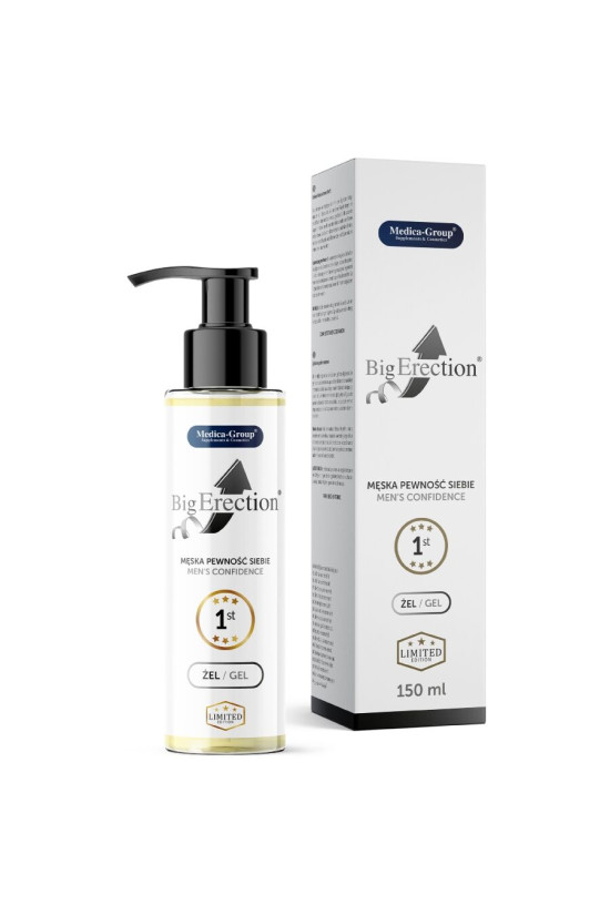 MEDICA GROUP - GEL INTIMO PER EREZIONI GRANDI PER UOMO 150 ML