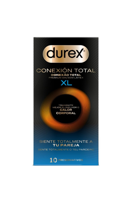 DUREX - TOTAL CONNECTION XL ULTRA FINE PLUS SENZA LATTICE 10 UNITÀ