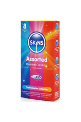 SKINS - CONFEZIONE ASSORTITA DI 8 PRESERVATIVI PREMIUM
