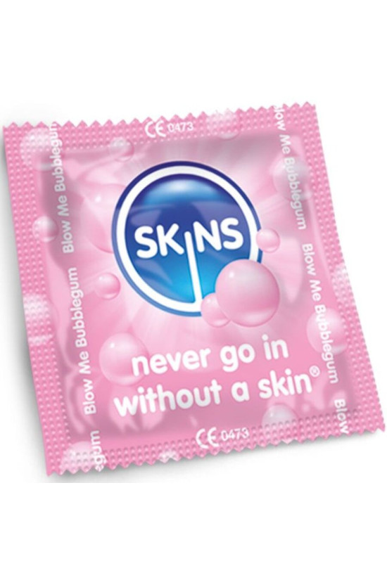 SKINS - BUBBLEGUM PREMIUM CONDOM CONFEZIONE DA 4