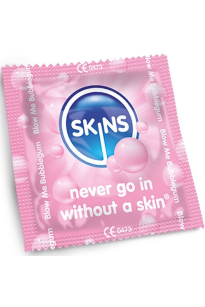 SKINS - BUBBLEGUM PREMIUM CONDOM CONFEZIONE DA 4