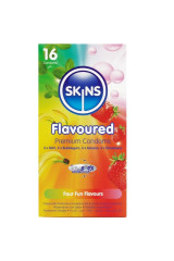 SKINS - PRESERVATIVI MULTIGUSTO PREMIUM CONFEZIONE DA 16