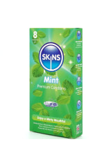 SKINS - PRESERVATIVI PREMIUM ALLA MENTA CONFEZIONE DA 8