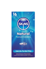 SKINS - PRESERVATIVI NATURALI PREMIUM CONFEZIONE DA 16