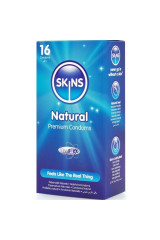 SKINS - PRESERVATIVI NATURALI PREMIUM CONFEZIONE DA 16