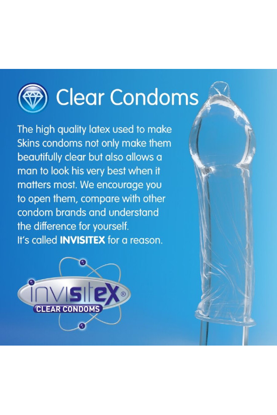 SKINS - PRESERVATIVI NATURALI PREMIUM CONFEZIONE DA 16