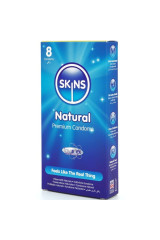 SKINS - PRESERVATIVI NATURALI PREMIUM CONFEZIONE DA 8