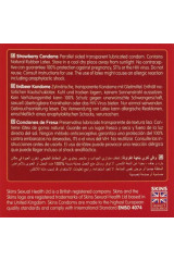 SKINS - PRESERVATIVI PREMIUM ALLA FRAGOLA CONFEZIONE DA 4