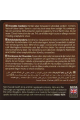 SKINS - PRESERVATIVI PREMIUM AL CIOCCOLATO CONFEZIONE DA 4