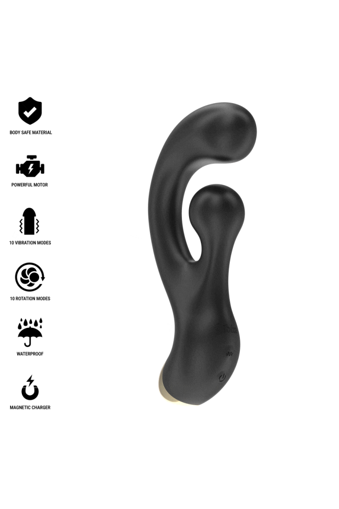 IBIZA - STIMOLATORE VIBRANTE E ROTANTE