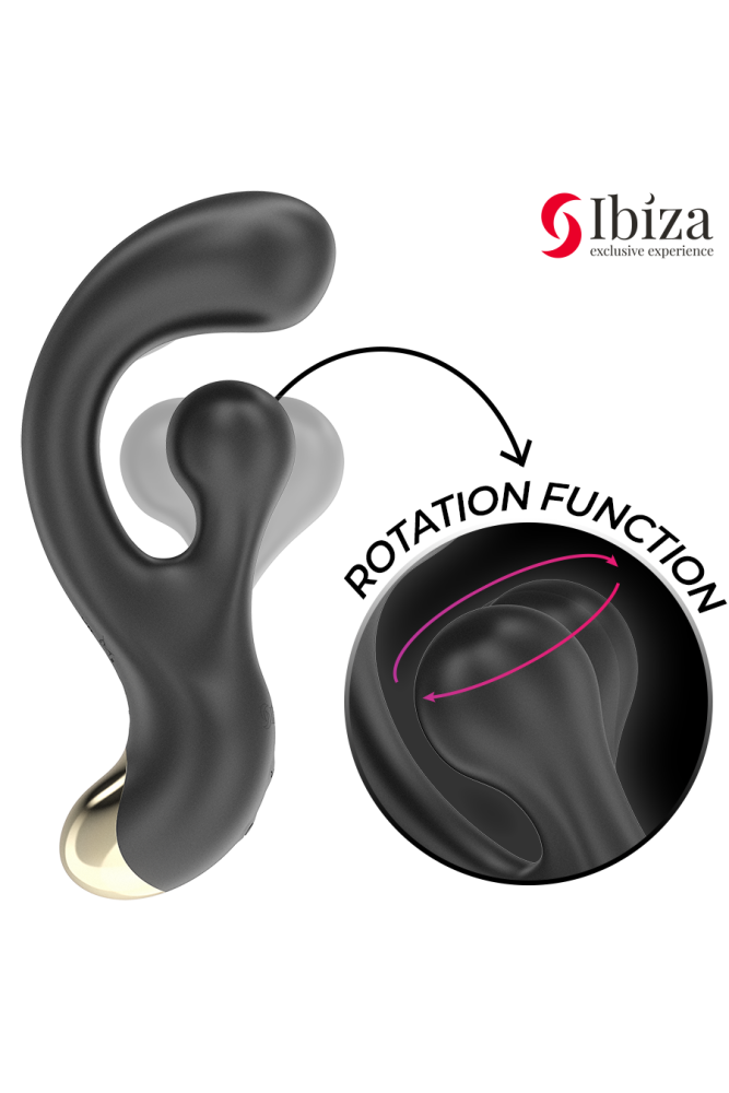 IBIZA - STIMOLATORE VIBRANTE E ROTANTE