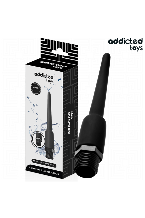 ADDICTED TOYS - PULITORE ANALE CON ADATTATORE UNIVERSALE MODELLO 1