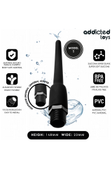 ADDICTED TOYS - PULITORE ANALE CON ADATTATORE UNIVERSALE MODELLO 1
