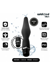 ADDICTED TOYS - PULITORE ANALE CON ADATTATORE UNIVERSALE MODELLO 2