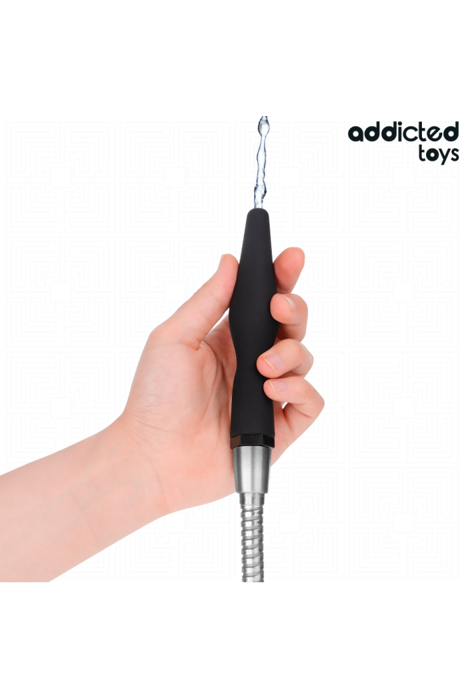 ADDICTED TOYS - PULITORE ANALE CON ADATTATORE UNIVERSALE MODELLO 2