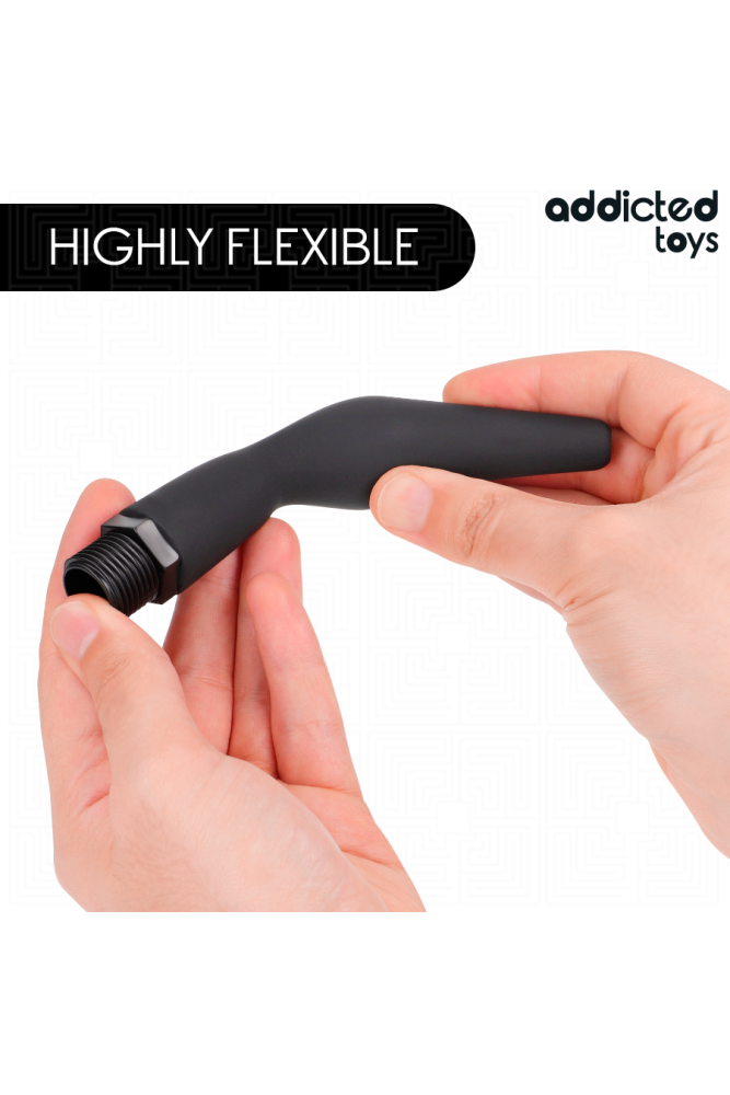 ADDICTED TOYS - PULITORE ANALE CON ADATTATORE UNIVERSALE MODELLO 2