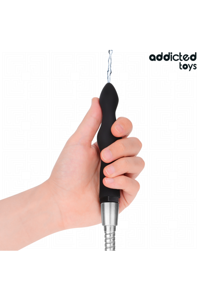 ADDICTED TOYS - PULITORE ANALE CON ADATTATORE UNIVERSALE MODELLO 3