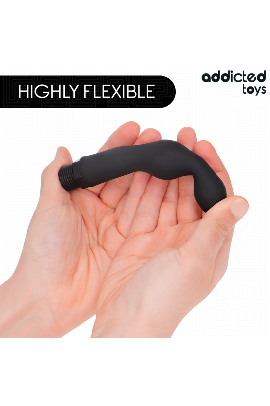 ADDICTED TOYS - PULITORE ANALE CON ADATTATORE UNIVERSALE MODELLO 3