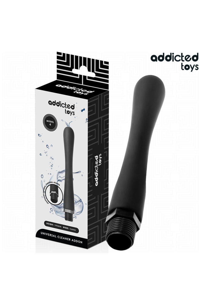 ADDICTED TOYS - PULITORE ANALE CON ADATTATORE UNIVERSALE MODELLO 4