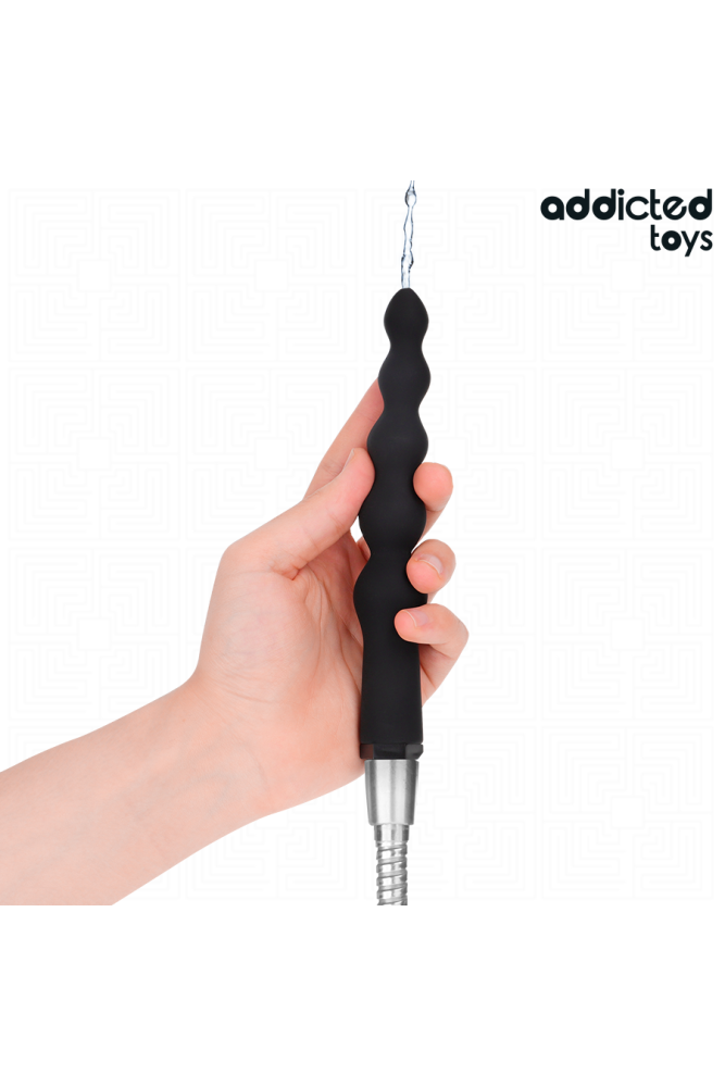 ADDICTED TOYS - PULITORE ANALE CON ADATTATORE UNIVERSALE MODELLO 5