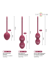 INTENSE - KIT PALLINE KEGEL CHARLI BORDEAUX