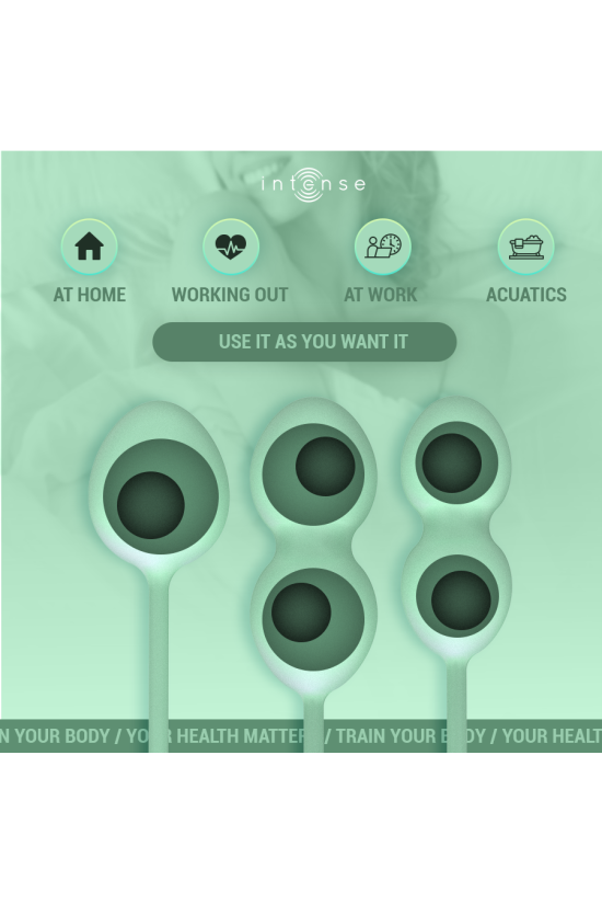 INTENSE - KIT PALLINE KEGEL CHARLI VERDE CHIARO