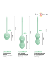 INTENSE - KIT PALLINE KEGEL CHARLI VERDE CHIARO