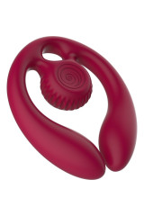SNAIL VIBE - GIZI DUO STIMOLATORE DI COPPIA TELECOMANDO BORDEAUX