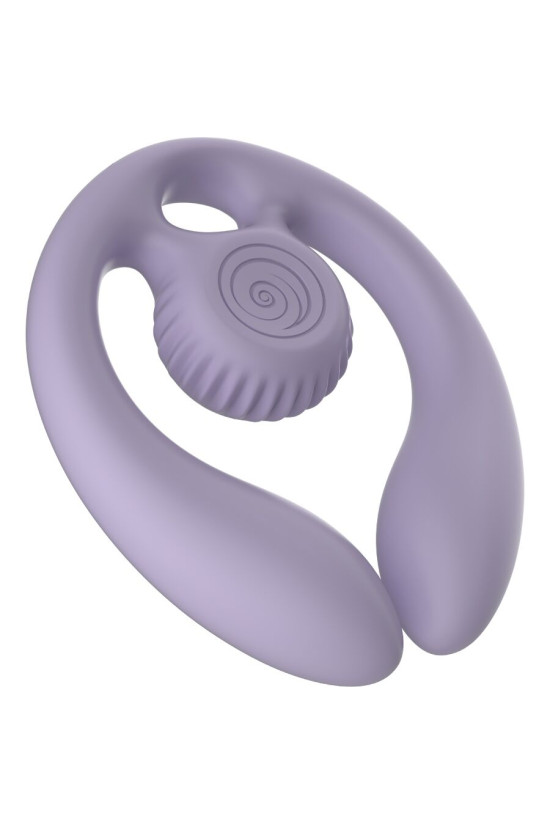 SNAIL VIBE - GIZI DUO STIMOLATORE DI COPPIA CON TELECOMANDO LILLA