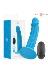 INTENSE - PHOEBE VIBRATORE REALISTICO 10 VIBRAZIONI TELECOMANDO BLU