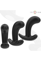 INTENSE - CHANDLER ANAL PLUG 10 VIBRAZIONI NERO TELECOMANDO