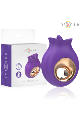 INTENSE - STIMOLATORE CLITORIDEO TULI 9 VIBRAZIONI E 9 OSCILLAZIONI VIOLA