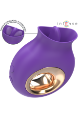 INTENSE - STIMOLATORE CLITORIDEO TULI 9 VIBRAZIONI E 9 OSCILLAZIONI VIOLA