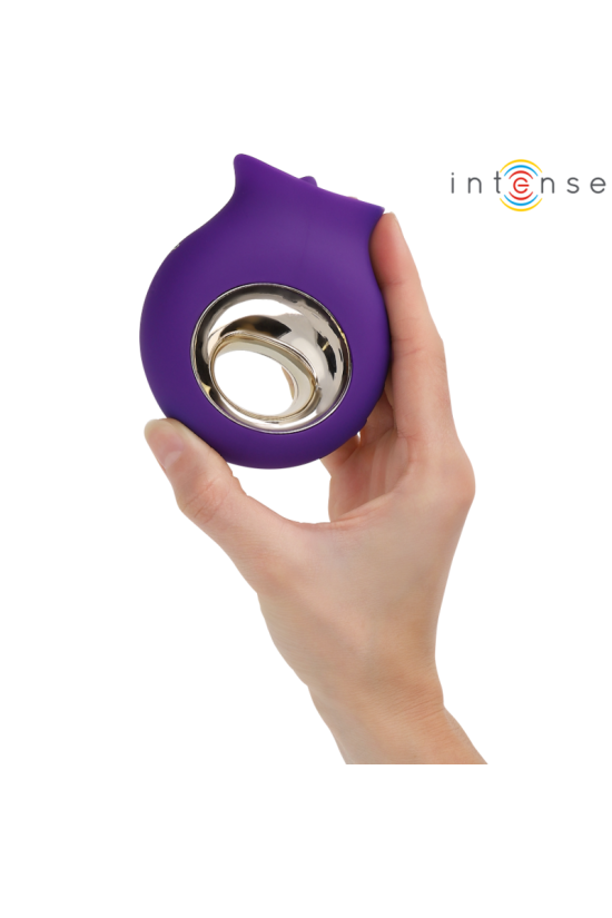 INTENSE - STIMOLATORE CLITORIDEO TULI 9 VIBRAZIONI E 9 OSCILLAZIONI VIOLA