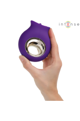 INTENSE - STIMOLATORE CLITORIDEO TULI 9 VIBRAZIONI E 9 OSCILLAZIONI VIOLA